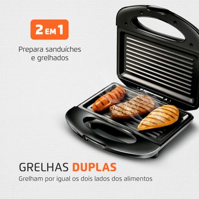 Grill e Sanduicheira Mondial Premium S-07 220V