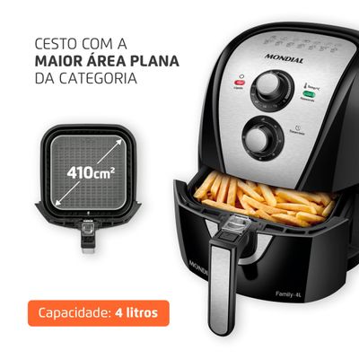 Fritadeira Air Fryer 4 Litros AFN-40-BI Mondial 110V