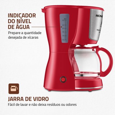 Cafeteira Elétrica Mondial Dolce Arome Inox C-32-32X-R 220V
