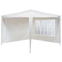 Conjunto Parede para Gazebo Ráfia Branco 3m x 3m