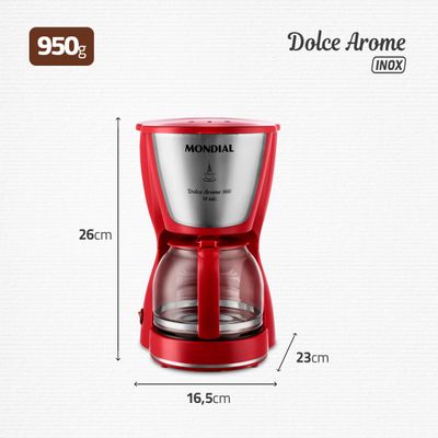 Cafeteira Elétrica Mondial Dolce Arome C-35-18X 220V
