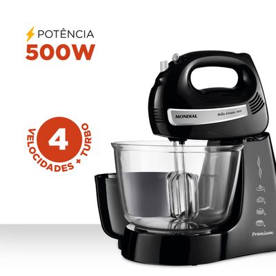 Batedeira Mondial Bella Massa B-23 NP 110V