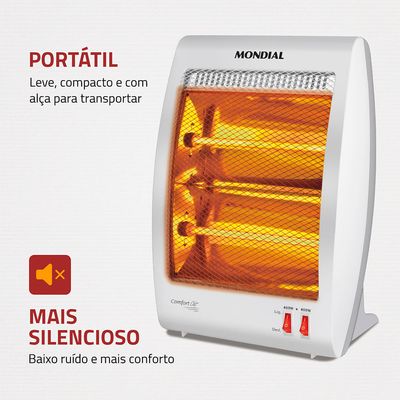 Aquecedor Halógeno Mondial  Comfort Air A-09 110V