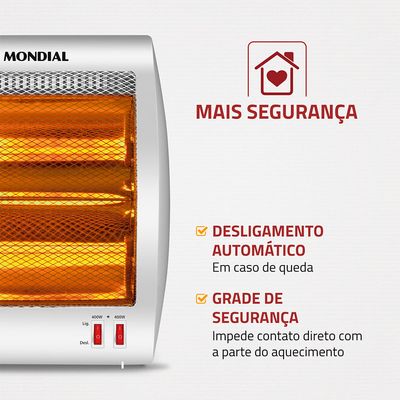 Aquecedor Halógeno Mondial  Comfort Air A-09 220V