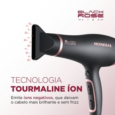 Secador de Cabelos Mondial Black Rose SC-37 110V