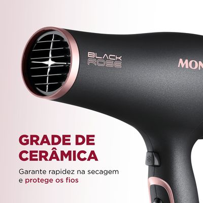 Secador de Cabelos Mondial Black Rose SC-37 220V