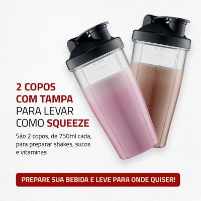 Liquidificador Portátil Mondial Personal Blender DG-01 110V