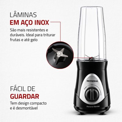 Liquidificador Portátil Mondial Personal Blender DG-01 110V