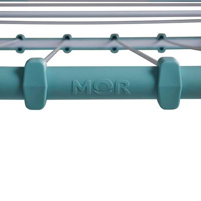 Varal de Chão Aço com Abas Lovely Azul Turquesa