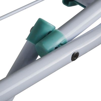 Varal de Chão Aço com Abas Lovely Azul Turquesa