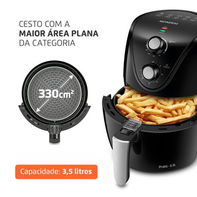 Fritadeira Elétrica Mondial New Pratic 3,5L AF-31 220V