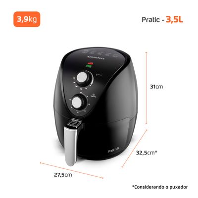 Fritadeira Elétrica Mondial New Pratic 3,5L AF-31 220V