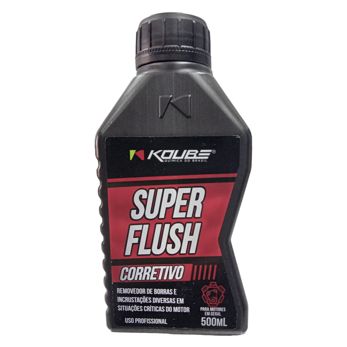 Limpa Motor e Cárter Motor Super Flush Corretivo Koube 500ml Todos os Tipos de Motor