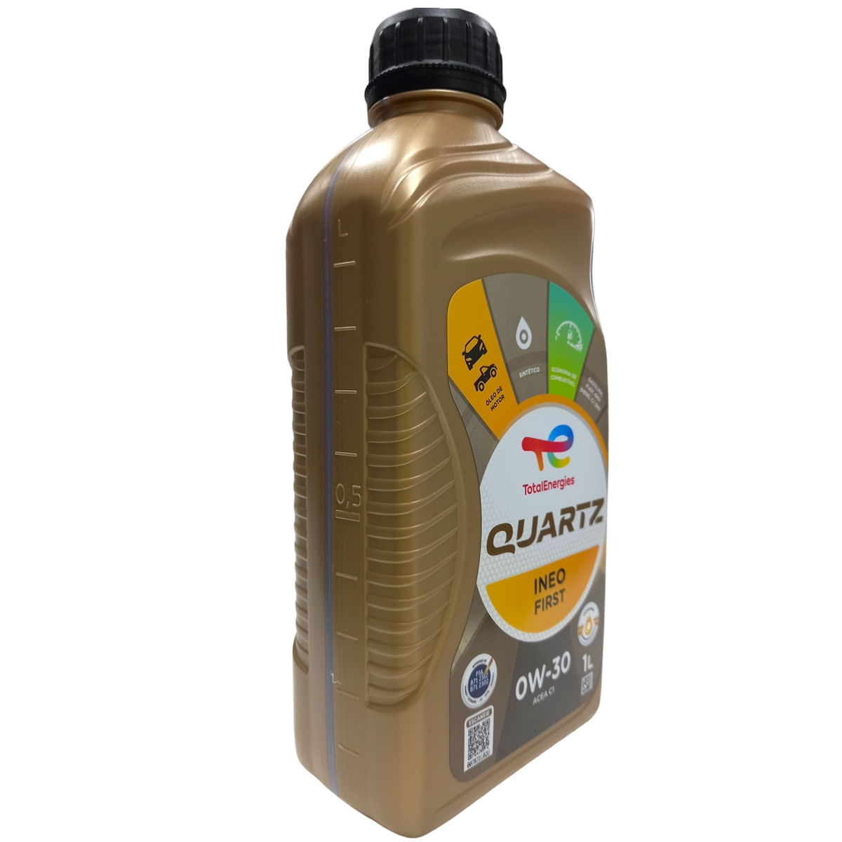 Óleo Lubrificante do Motor Total Quartz Ineo First 0W30 Sintético ACEA C1 1L
