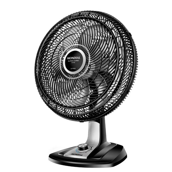 Ventilador de Mesa Mondial Turbo 8 Pás VTX-40-8P 110V