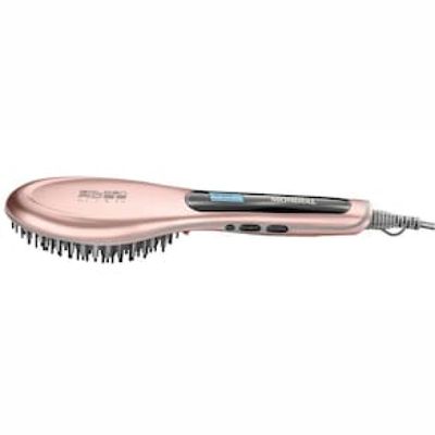 Escova Alisadora Mondial Golden Rose EA02 com Emissão de Íons e Cabo Giratório 230°C - Bivolt