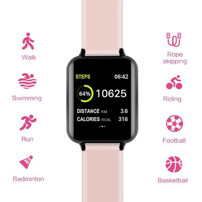Relógio Inteligente B57 Smartwatch Ios Android Rosa