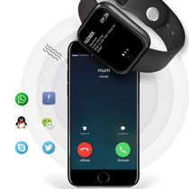 Relógio Smartwatch P70 Android Ios Preto