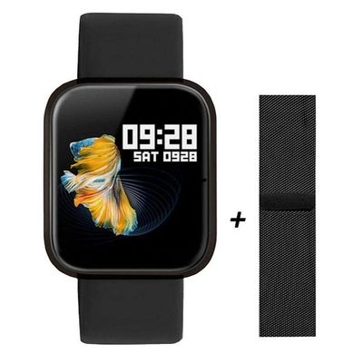 Relógio Smartwatch P70 Android Ios Preto