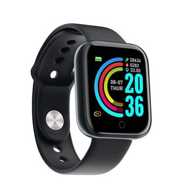 Relógio Inteligente Smartwatch D13 Pro Plus Pedômetro Preto