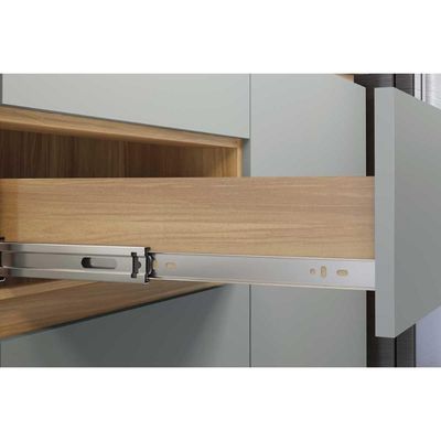 Cozinha Completa Rainha Gourmet 6 Peças (3Aéreos+2Balcões+1Paneleiro) C6P01 Branca/Nature - Nesher