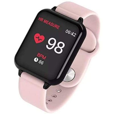 Relógio Inteligente B57 Smartwatch Ios Android Rosa