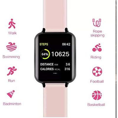 Relógio Inteligente B57 Smartwatch Ios Android Rosa