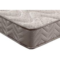 Cama Box Queen: Colchão Espuma Paropas D45 Pasquale + Base Crc Suede Gray(158X198)