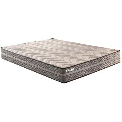 Cama Box Solteiro: Colchão Espuma D45 Paropas Pasquale Plus + Base Crc Rústico Gray(88X188)