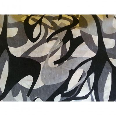 Sapateira Madeira Puff Abstrato