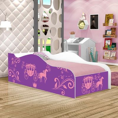 Cama Fun Carruagem De Princesa Solteiro