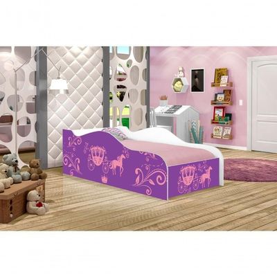 Cama Fun Carruagem De Princesa Solteiro