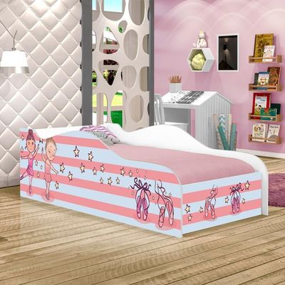 Cama Fun Bailarinas Meninas Solteiro