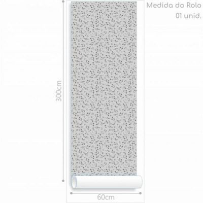 Papel De Parede Infantil Notas Musicais Cinza