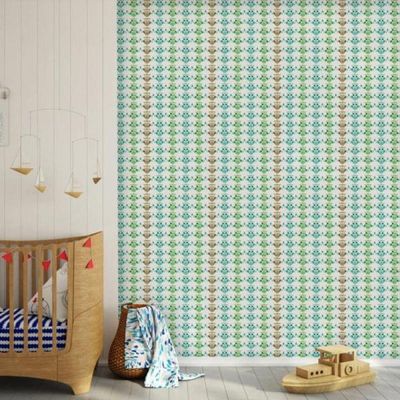 Papel De Parede Kids Corujas