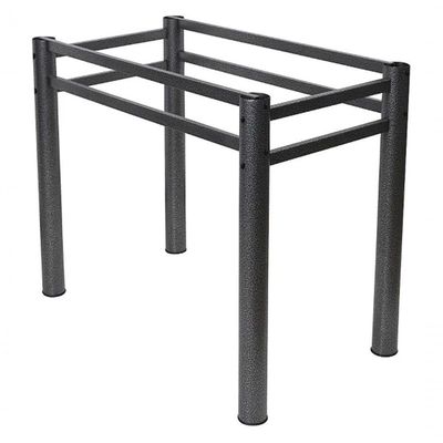Base Retangular P/Mesa Jantar Vidro Madeira Texturizado