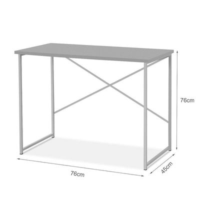Mesa Escrivaninha Para Estudo Office 0,76 Cm Miami Imbuia/ Preto