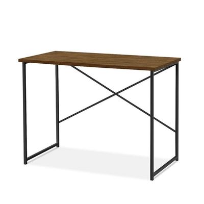 Mesa Escrivaninha Para Estudo Office 0,76 Cm Miami Imbuia/ Preto