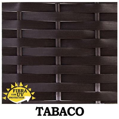 Jogo Com 4 Cadeiras Canadá Em Fibra Sintética Tabaco