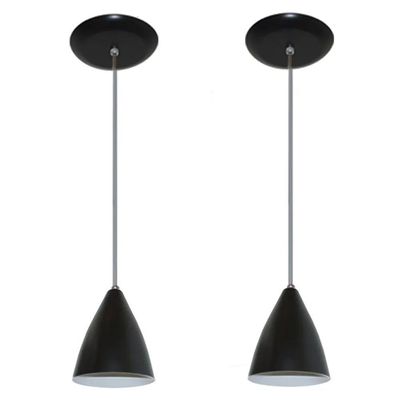 Lustres Pendentes 2 Un Preto