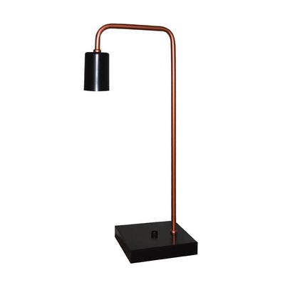 Luminária Mesa L Cobre Preto