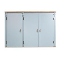 Aéreo Copenhagen 3 Portas - 5074 Cor Laca - Azul Bebê