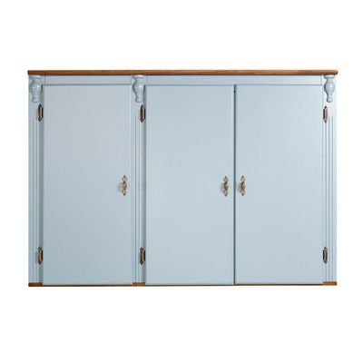 Aéreo Copenhagen 3 Portas - 5074 Cor Laca - Azul Bebê
