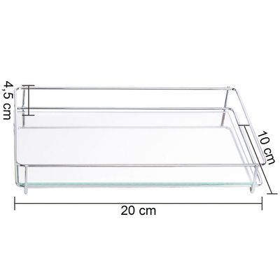 Bandeja Hara Fence Cromada 10 X 20cm