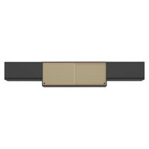 Kit 3 Armários De Cozinha Aéreos 4 Portas Veneza Multimóveis Mp2152 Preto Preto