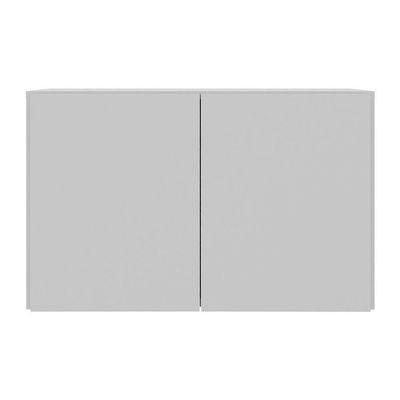 Armário De Cozinha Aéreo 2 Portas Multimóveis Mp2154 Branco Branco