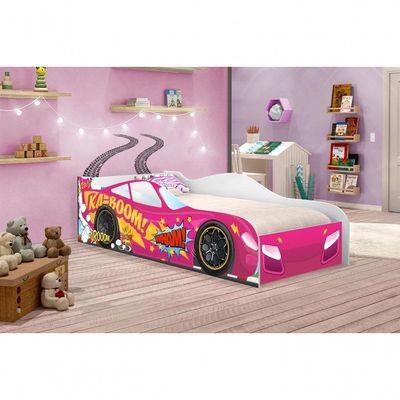 Mini Cama Auto Premium Pink
