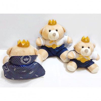 Urso Pelúcia Príncipe Azul 3 Un