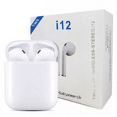 Fone De Ouvido Wireless I12 Tws Bluetooth 5.0 Para iPh0ne E Android