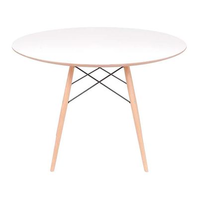 Mesa Eames Eiffel Redonda 120cm - Branca